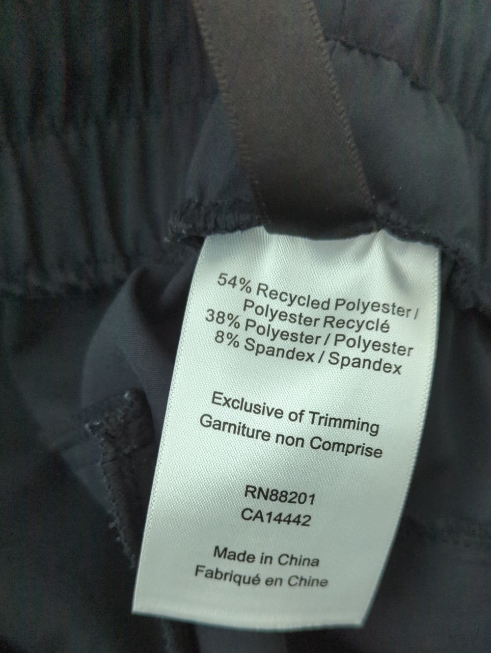 NWT! ~MONDETTA~ FABULOUS BLACK WIDE LEG PANTS-L - Picture 13 of 13
